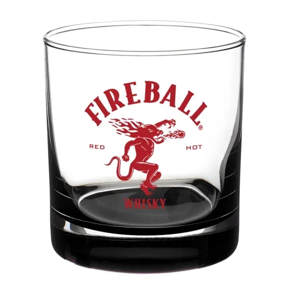 Black color option for Double Neat 9.5 Oz Heavy Base Whiskey Glass