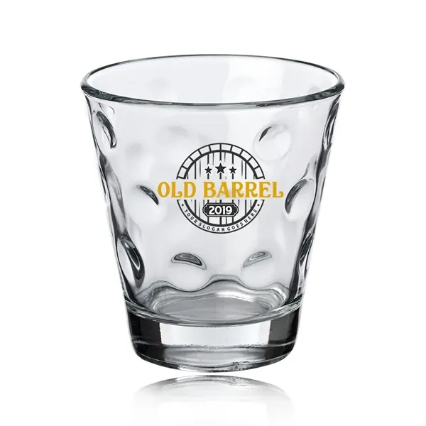 Clear color option for 12 Oz. Circus Whiskey Glass