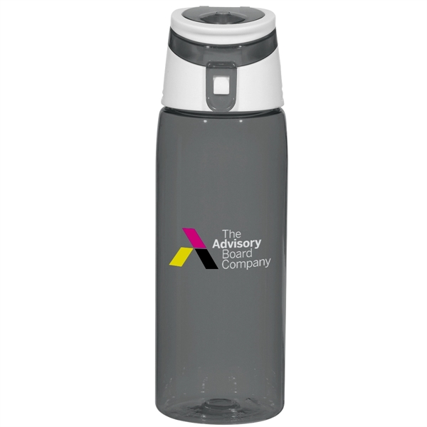 Translucent Charcoal color option for 24 Oz. Tritan™ Flip Top Sports Bottle