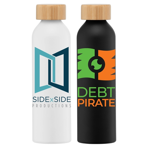 Main photo of Eden 20 Oz. Aluminum Water Bottle With Bamboo Lid