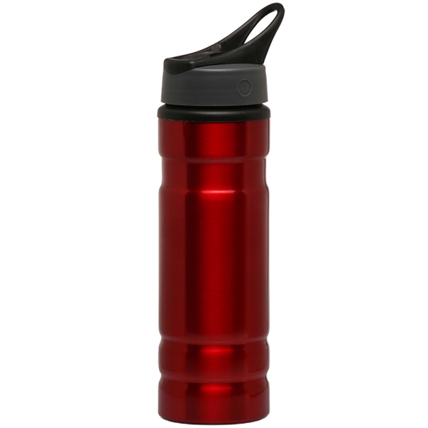 Red color option for 27.25 Oz. Flip Top Spout Aluminum Water Bottles