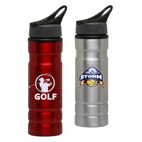 Main photo of 27.25 Oz. Flip Top Spout Aluminum Water Bottles