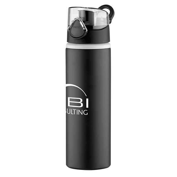 Black color option for Hermosa Aluminum Water Bottle   27 Oz.