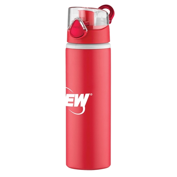 Red color option for Hermosa Aluminum Water Bottle   27 Oz.
