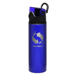 Photo of 25 Oz. Flip Aluminum Water Bottles W/ Laser Engraving