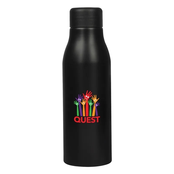 Black color option for Renzo 24 Oz. Recycled Aluminum Water Bottle