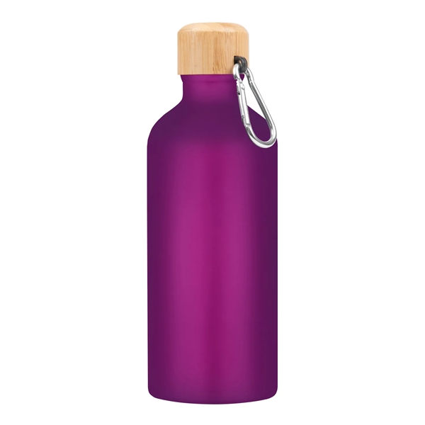 Metallic Purple color option for 20 Oz. Aluminum Tundra Bike Bottle With Bamboo Lid