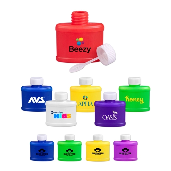 Red color option for 1 Oz Bubble Bottles