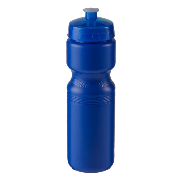 Blue color option for 28 Oz Plastic Bike Water Bottle