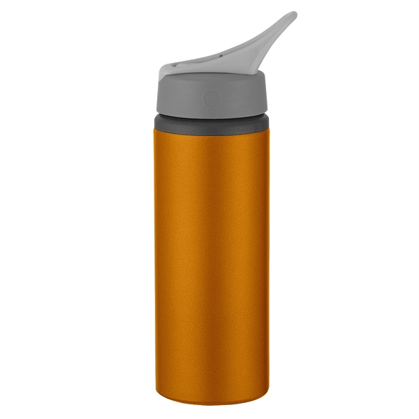 Metallic Orange color option for 25 Oz. Aluminum Bike Bottle