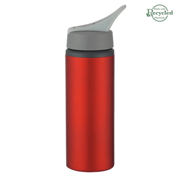 Metallic Red color option for 25 Oz. Aluminum Bike Bottle