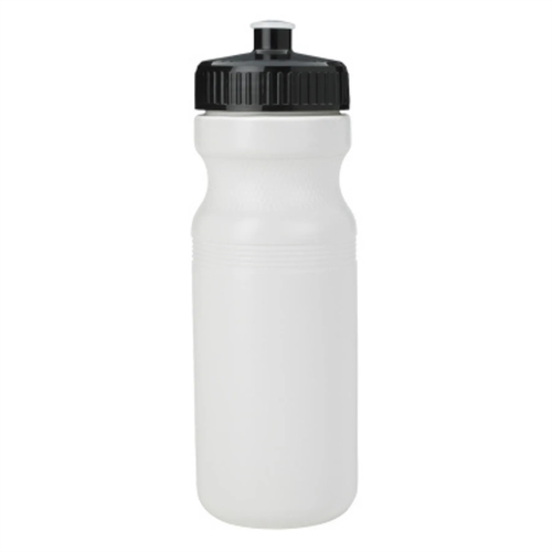 Main photo of 24 Oz. Hdpe Bike Style Sports Bottle With Push Pull Lid