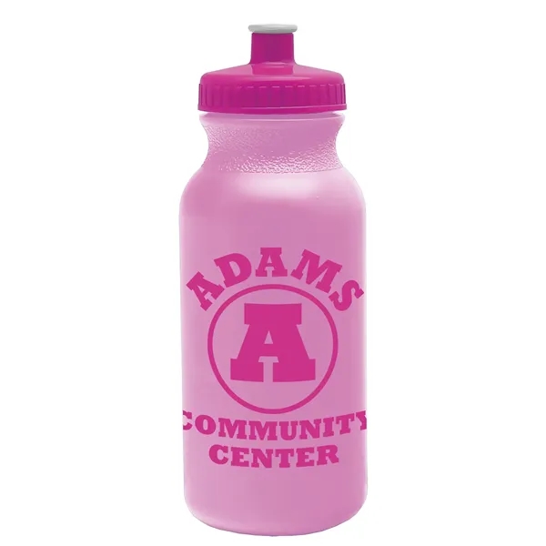 Awareness Pink color option for Omni Bike Bottle   20 Oz.