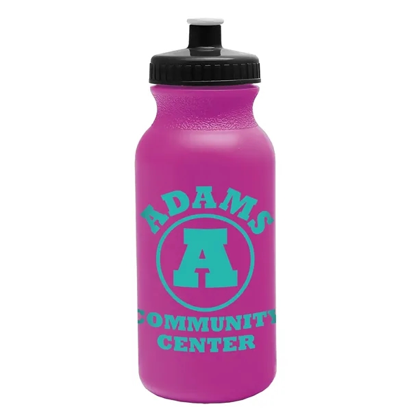 Fuchsia color option for Omni Bike Bottle   20 Oz.