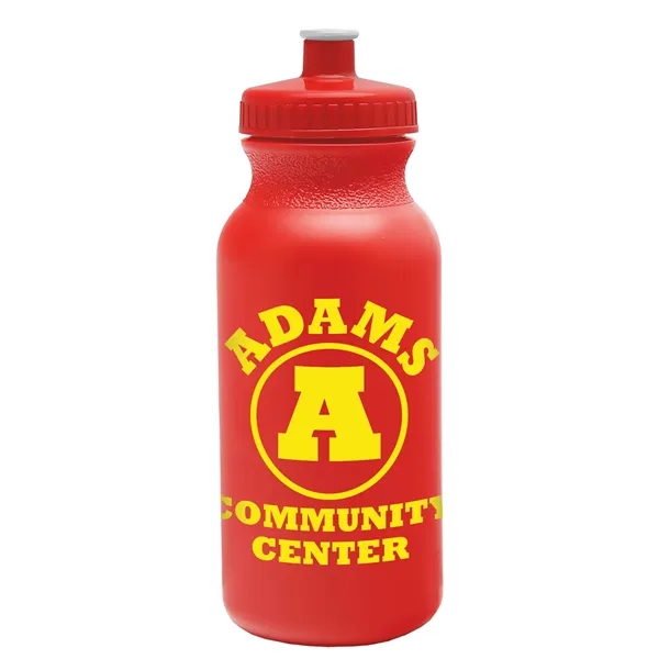 Red color option for Omni Bike Bottle   20 Oz.