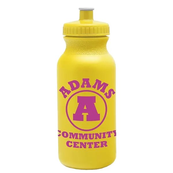 Yellow color option for Omni Bike Bottle   20 Oz.