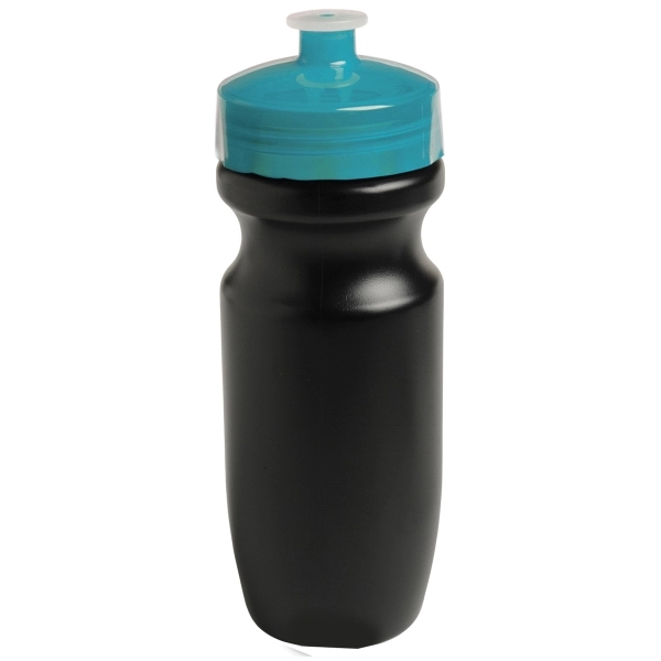 Black color option for Plastic Bike Bottle 20 Oz