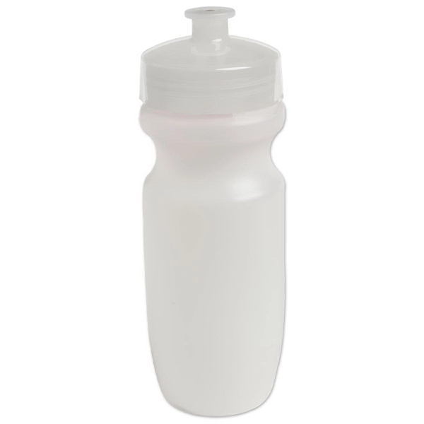 Frost color option for Plastic Bike Bottle 20 Oz