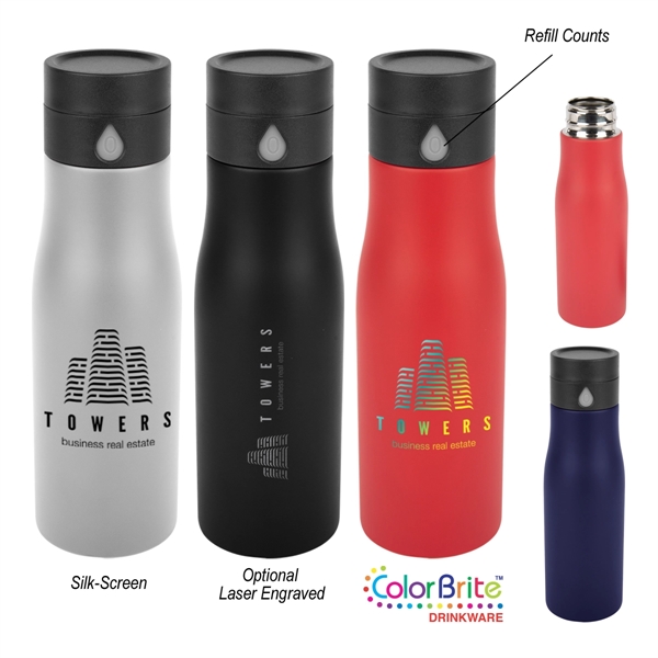 Red color option for 22 Oz. Stainless Steel Hydro Bottle