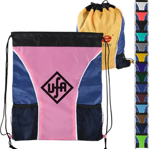 Photo of Cinch Sports Bag Drawstring W/ Water Bottle Holder (15"X18")