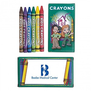 Photo of 6 Pack Kids Crayons
