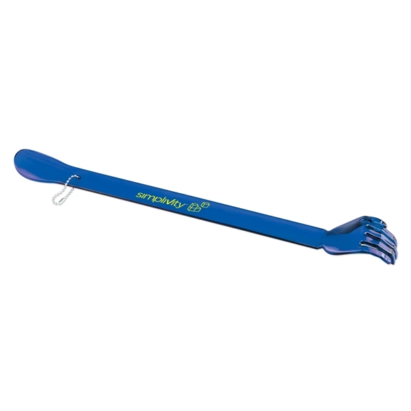Translucent Blue color option for Back Scratcher Shoehorn