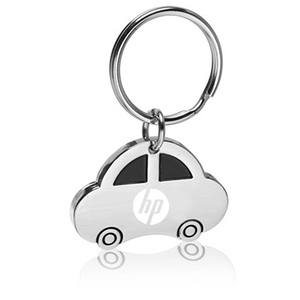 Photo of Car Shaped Metal Keychain