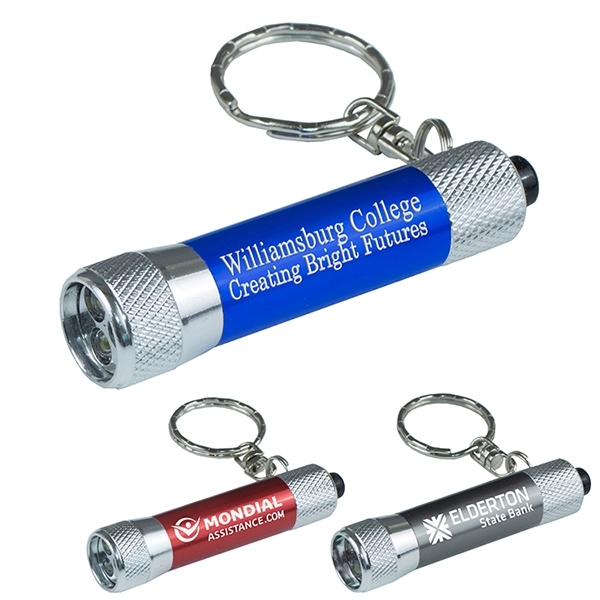 Royal Blue color option for Mini 3 Led Aluminum Keychain Keylight