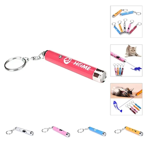 Photo of Custom Logo Projector Flashlight With Keychain