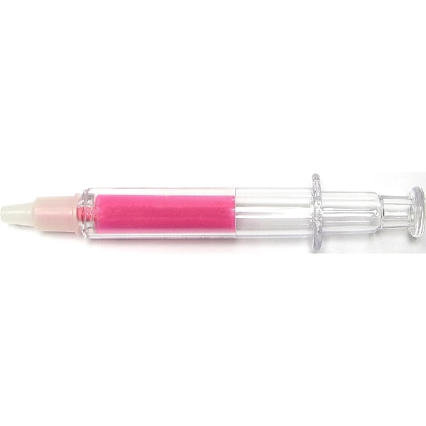 Pink color option for Syringe Shape Highlighter Marker