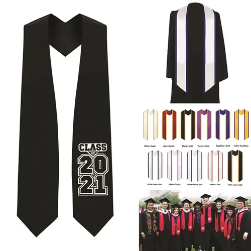 Main photo of Honorary Graduation Stole   Full Color Sublimation 60"