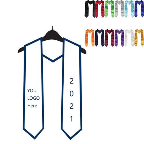 Main photo of Classic Graduation Stoles Unisex Adult 72" / 60" Long