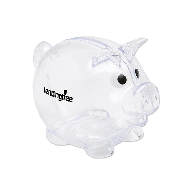 Clear color option for Small Piggy Bank