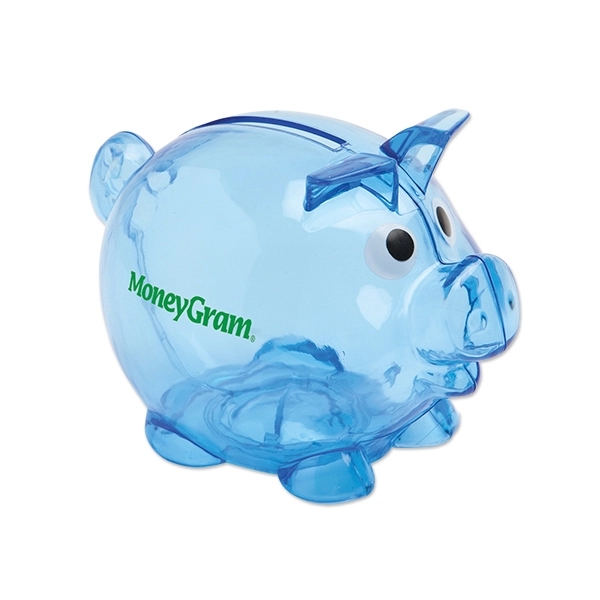 Translucent Blue color option for Small Piggy Bank