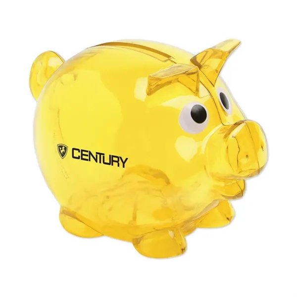 Translucent Yellow color option for Small Piggy Bank