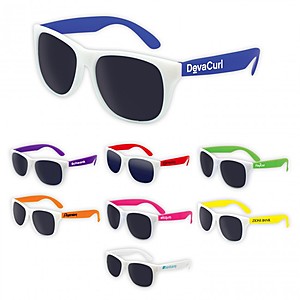 Photo of White Frame Classic Sunglasses