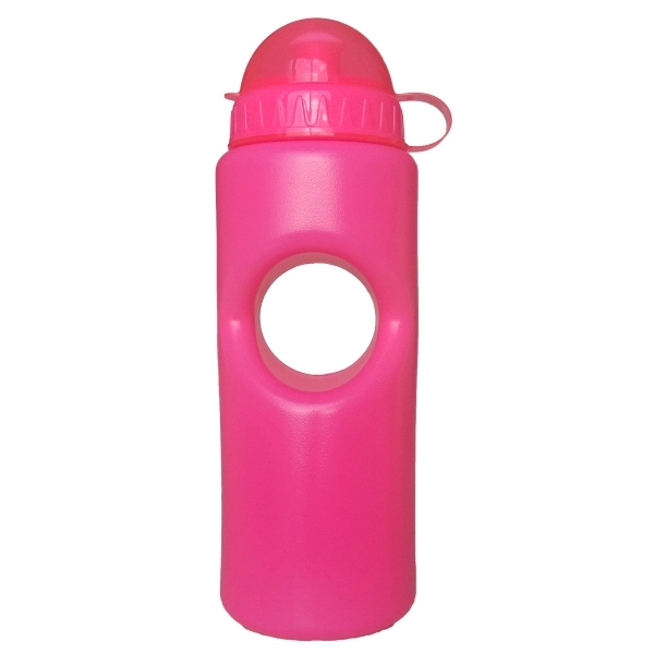 Neon Pink color option for Stress Ball Water Bottle