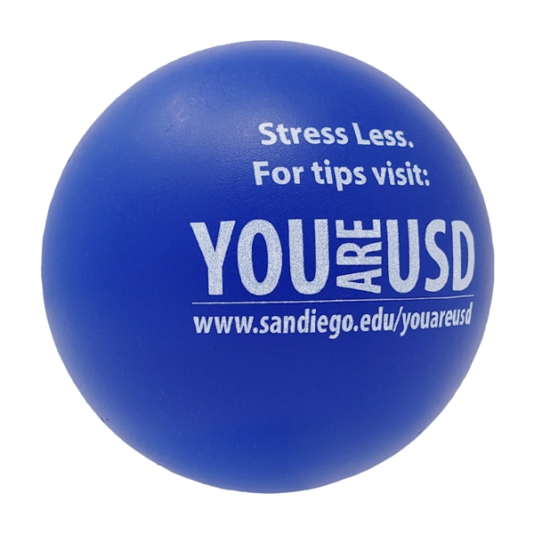 Blue color option for Round Stress Ball  Most Popular