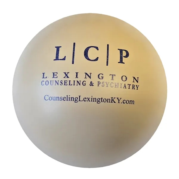 Khaki (Pms 726) color option for Round Stress Ball  Most Popular