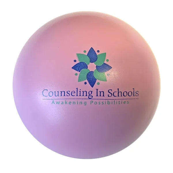 Light Pink (Pms 210) color option for Round Stress Ball  Most Popular