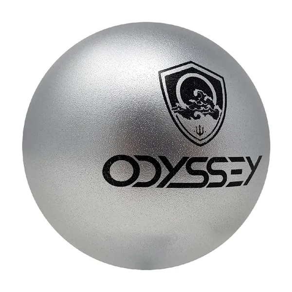 Metallic Silver (Pms 877) color option for Round Stress Ball  Most Popular