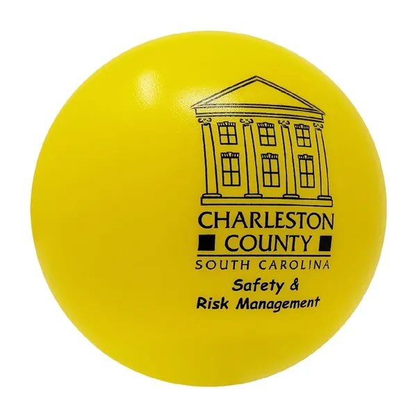 Yellow (Pms Yellow) color option for Round Stress Ball  Most Popular