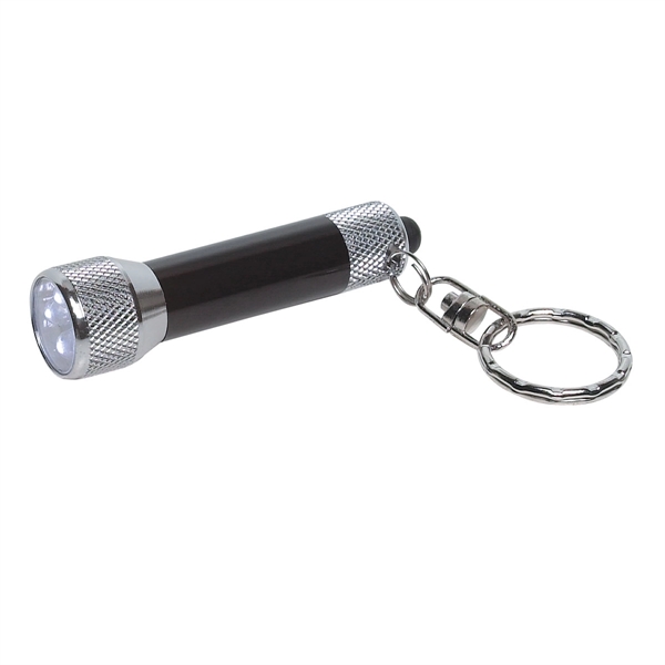 Black color option for Miniature Flashlight Key Chain