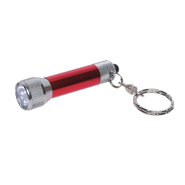 Red color option for Miniature Flashlight Key Chain