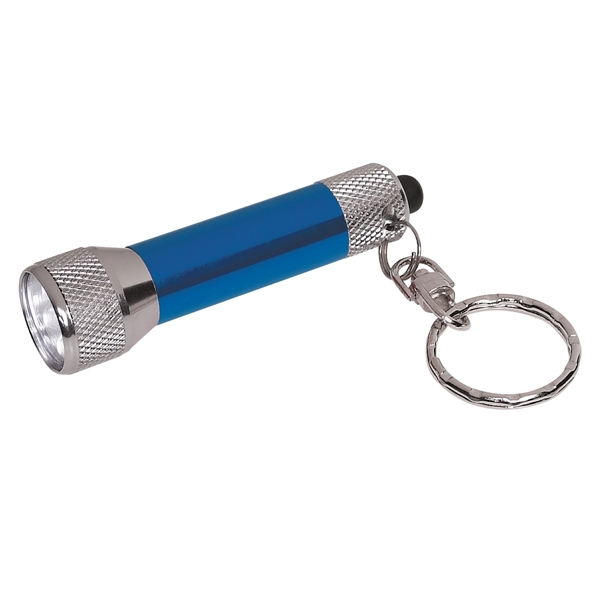 Royal Blue color option for Miniature Flashlight Key Chain