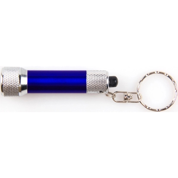 Blue color option for 5 Led Metal Flashlight With Anti Explosive Batteries