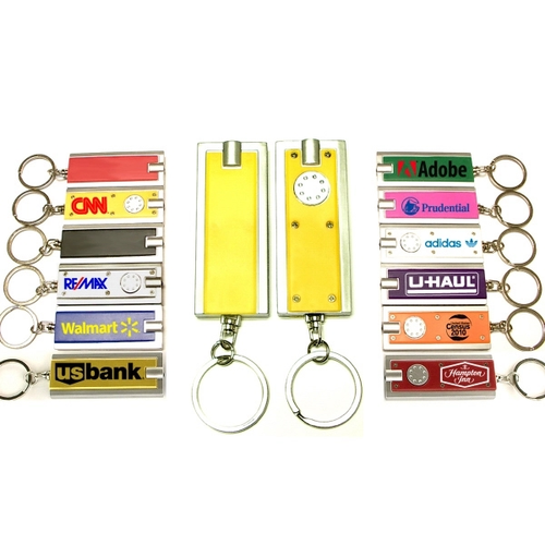 Main photo of Super Bright Led Flashlight  Swivel Keychain
