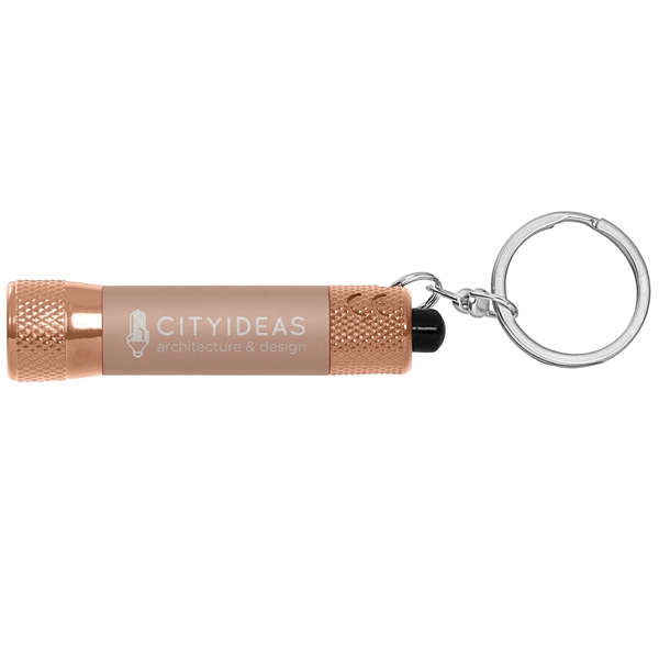 Rose Gold color option for Chroma Softy Monochrome Metallic   Led Flashlight   Laser