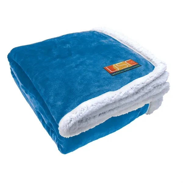 Blue color option for Oversize Sherpa Blanket
