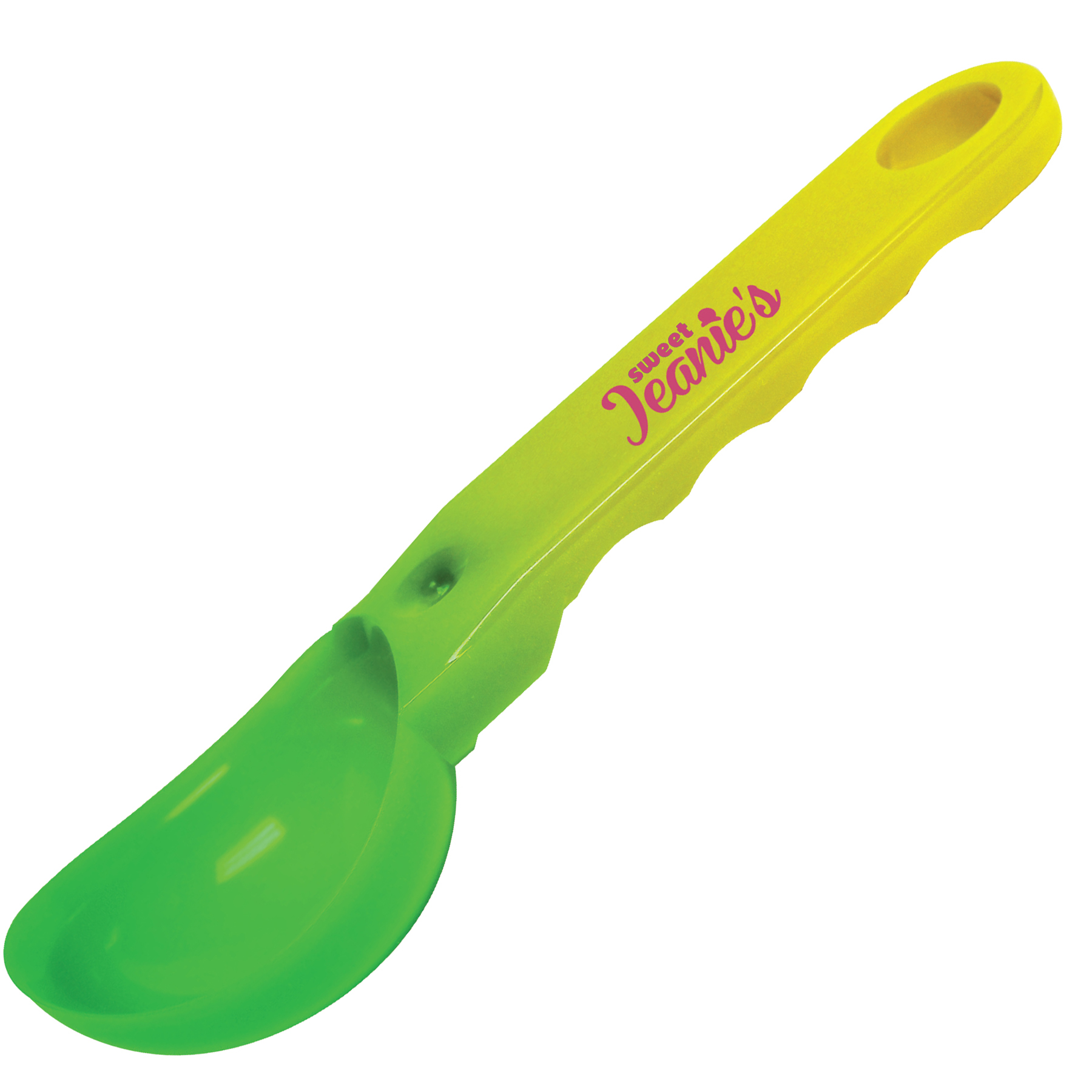 Yellow To Green color option for Mood Ice Cream Scoop